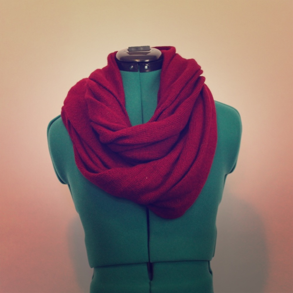 Tabatha Webb Knit Infinity Scarf